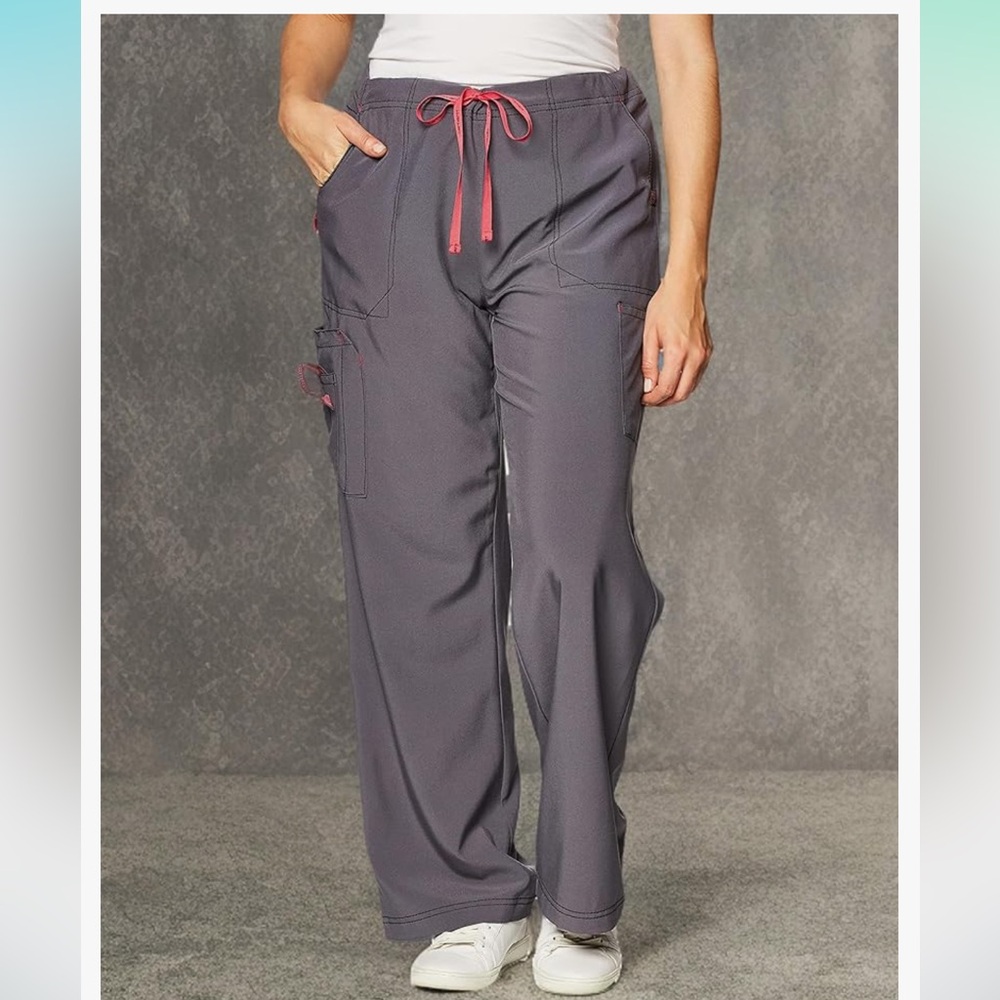 CARHARTT MODERN FIT SCRUBS SET Sz L color: Pewter - Picture 3 of 15